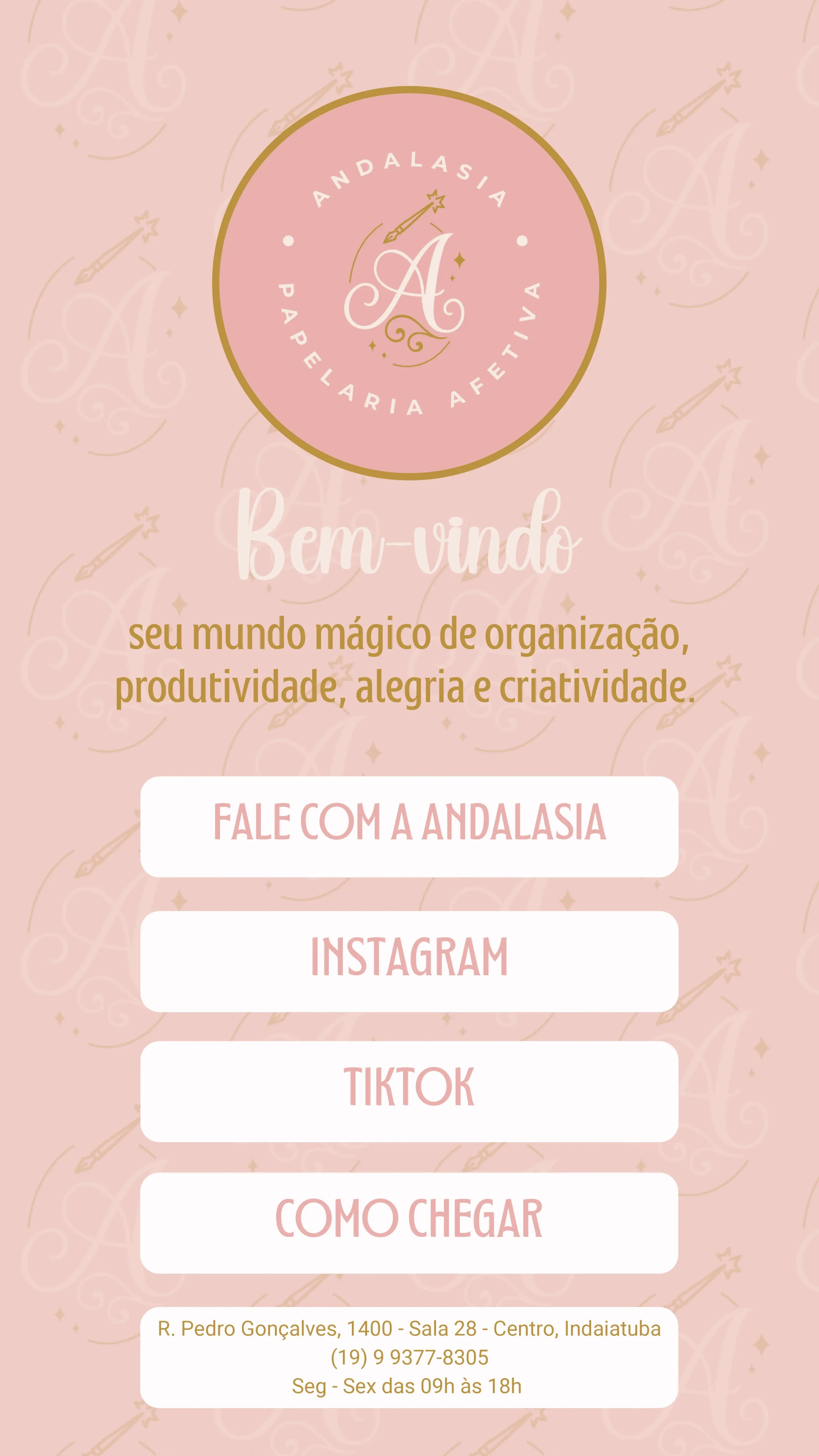 Andalasia Papel & Cia Bio Link Tree